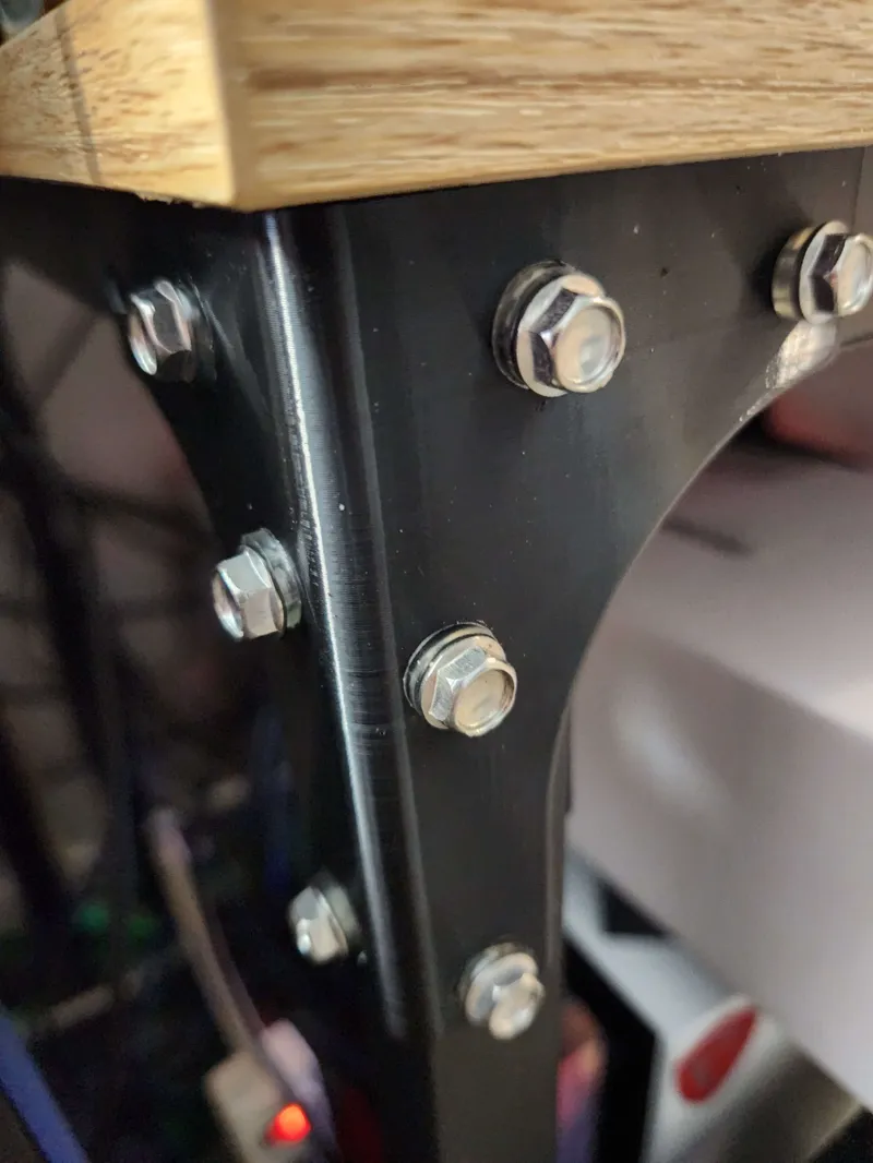 Leg brace for Foxemart 47" Computer Desk