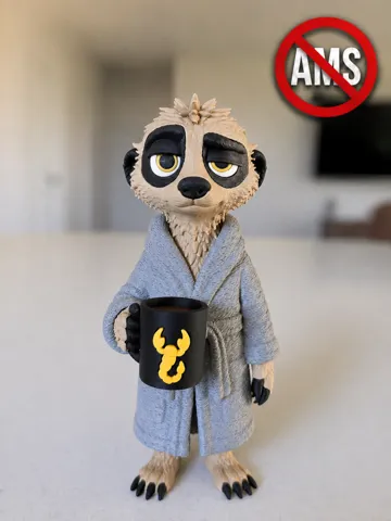 Accesorio para impresora 3D: Morning Meer-Kat-astrophe (No AMS) — vista de referencia 2