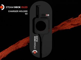 Steam Deck Oled Charger Holder V2
