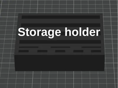 Storage holder for Hdd, Usb and sd full cards