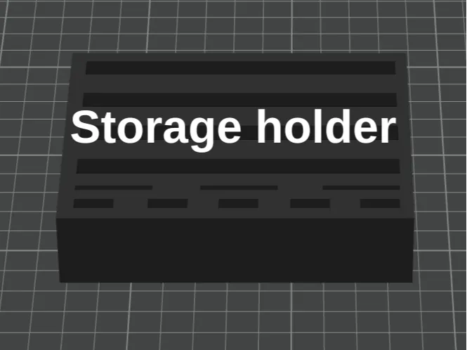 Storage holder for Hdd, Usb and sd full cards