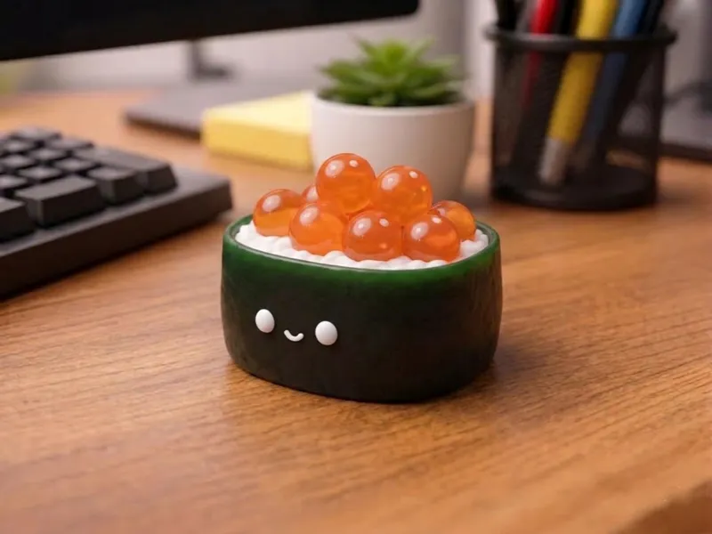 Salmon roe sushi