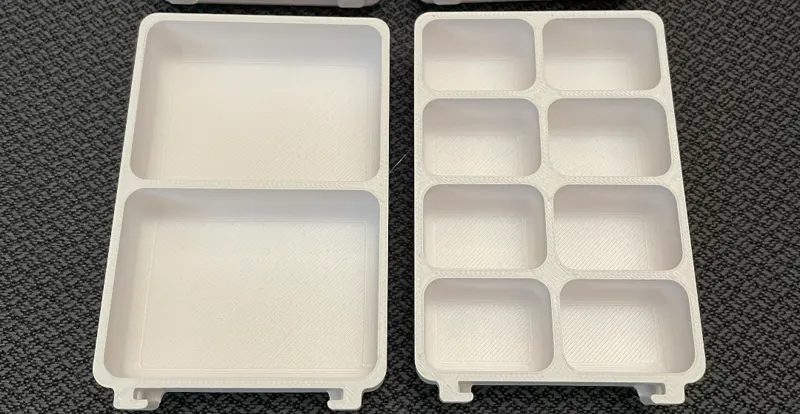 Divided Drawers for Small Drawer Sorting System
