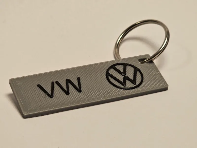 Volkswagen keychain