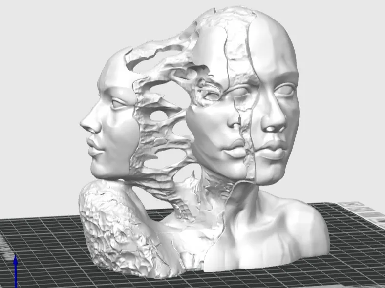 Buste sculpture 