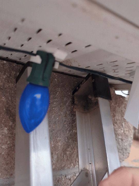 Soffit Christmas Light Clip