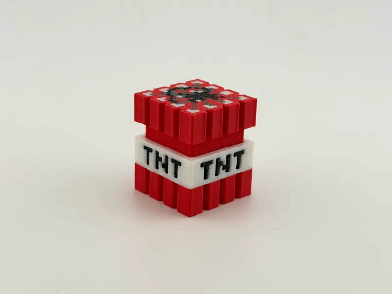 TNT clicker - inspired Minecraft