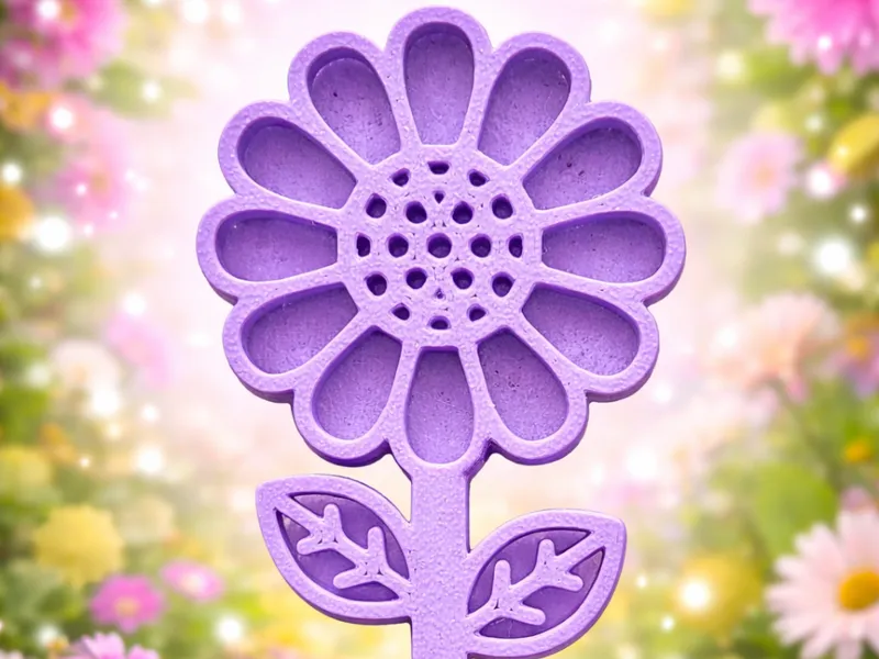 Daisy Floral Pick (3D Printable)