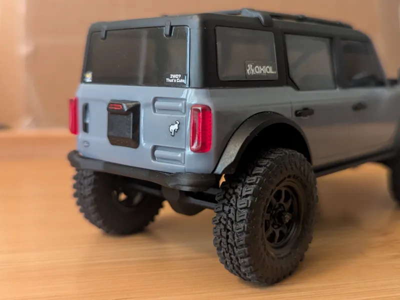 Axial Scx30 Bronco Slim Rear Bumper