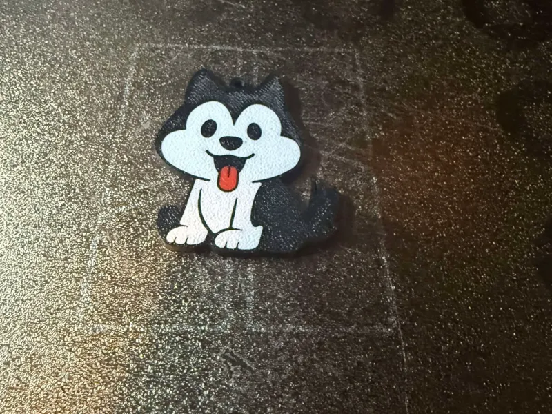 Husky Keychain