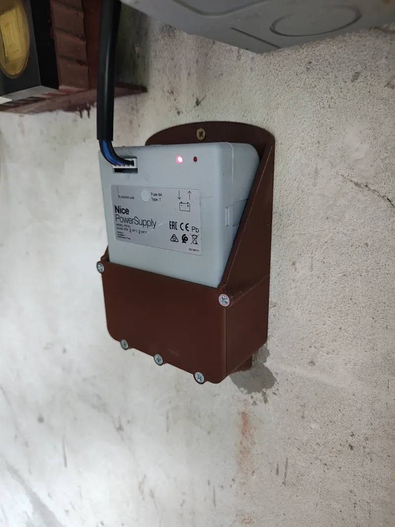 Nice PS124 battery  wall mount