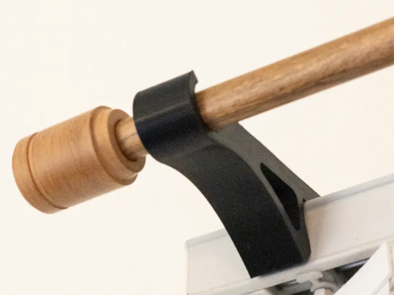 Curtain Rod Vertical Blind Headrail Mount