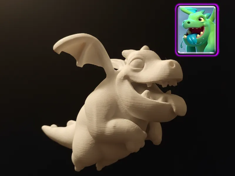 Baby Dragon Clash Royale 