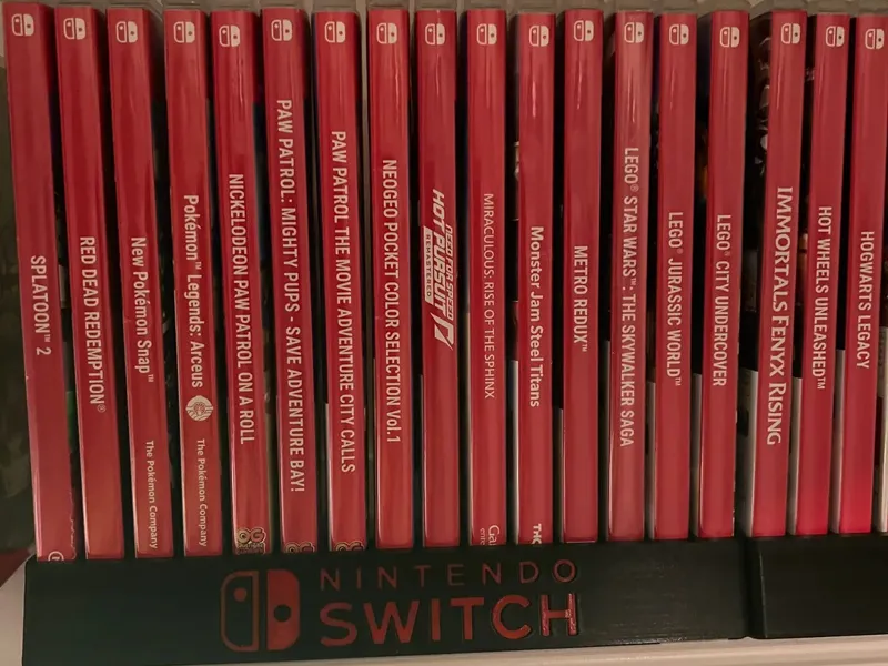 Nintendo Switch Game Stand 15 Slot minimalist