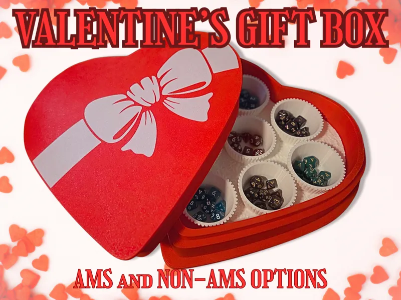 Valentine's Heart Gift or Chocolate Box