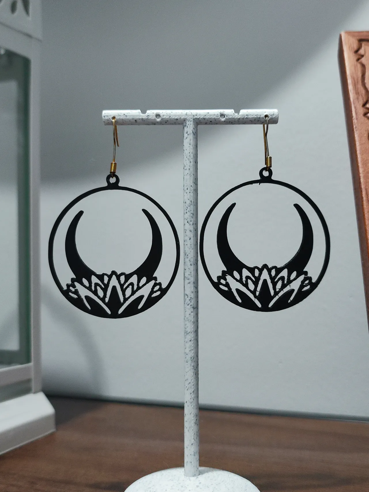 Aretes Loto Lunar view 3