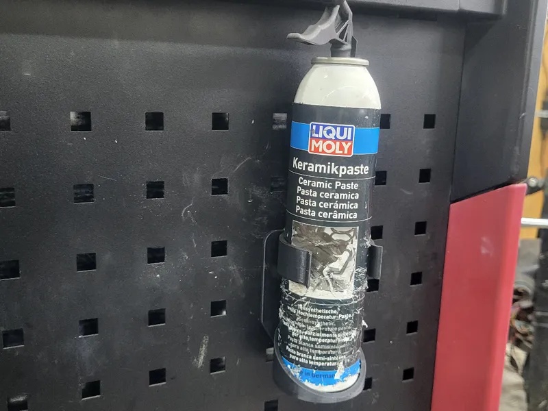 Garant / Holex Pegboard Mount for 50 mm Cans