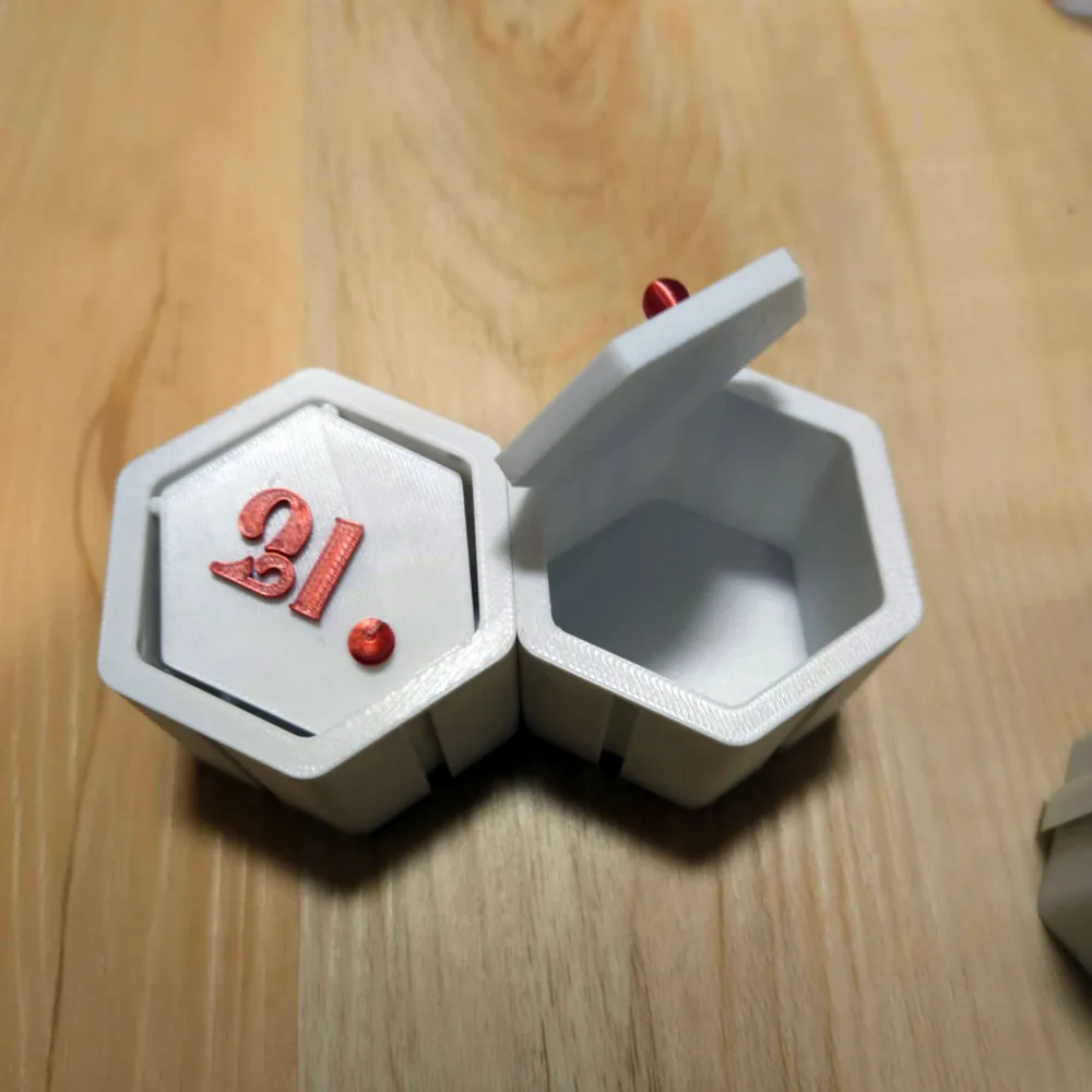 Modular Advent Calendar - Free 3D Print Model - MakerWorld