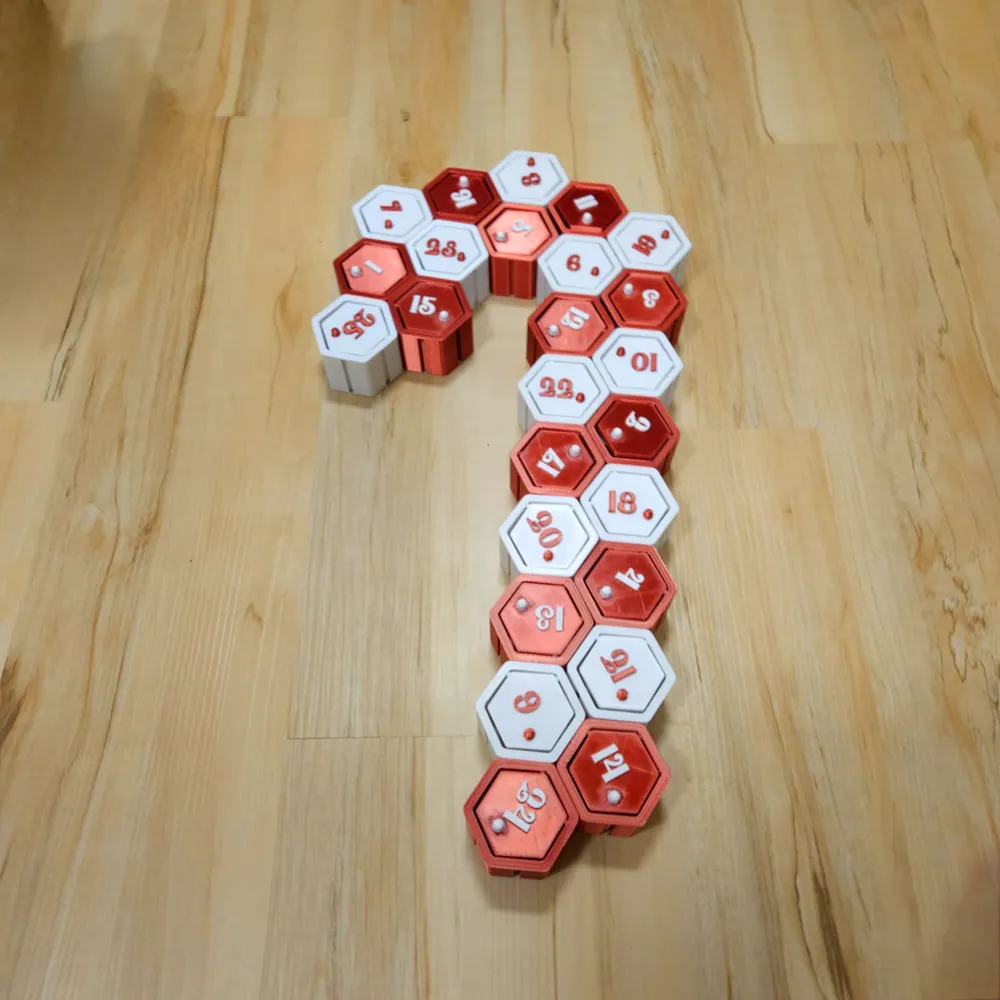 Modular Advent Calendar - Free 3D Print Model - MakerWorld
