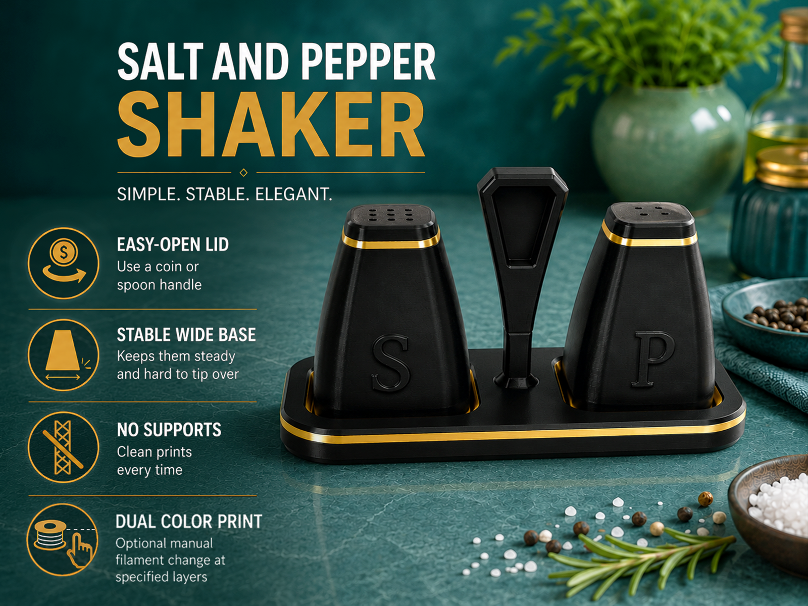 Salt and Pepper Shaker