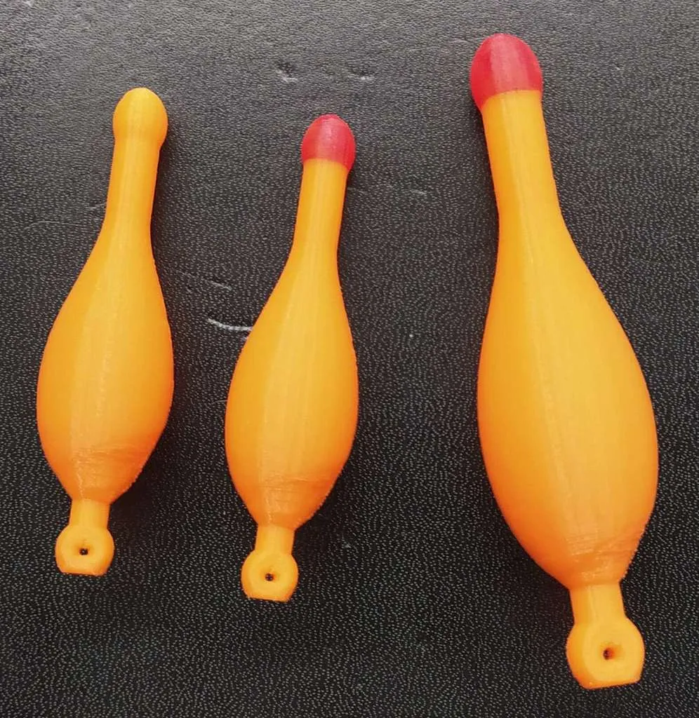 Flotteur de pêche - impression en une pièce