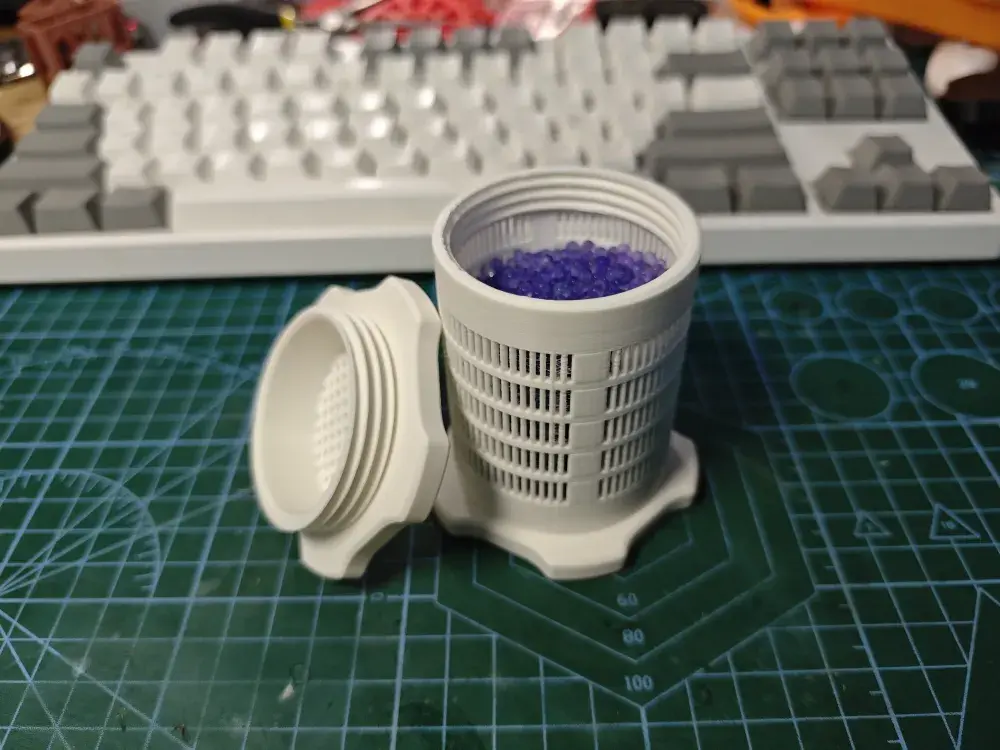 Miniatura 2 do modelo 3D AMS料盘干燥盒