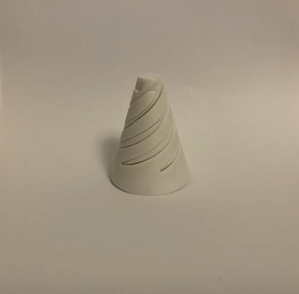 Fidget spiral cone - Free 3D Print Model - MakerWorld