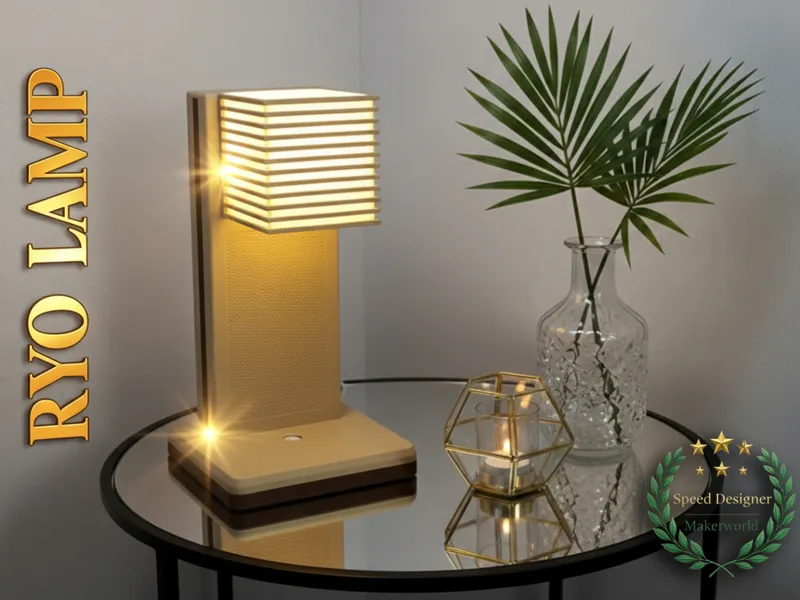 RYO LAMP (亮) is Japanese for "Purity of Light"