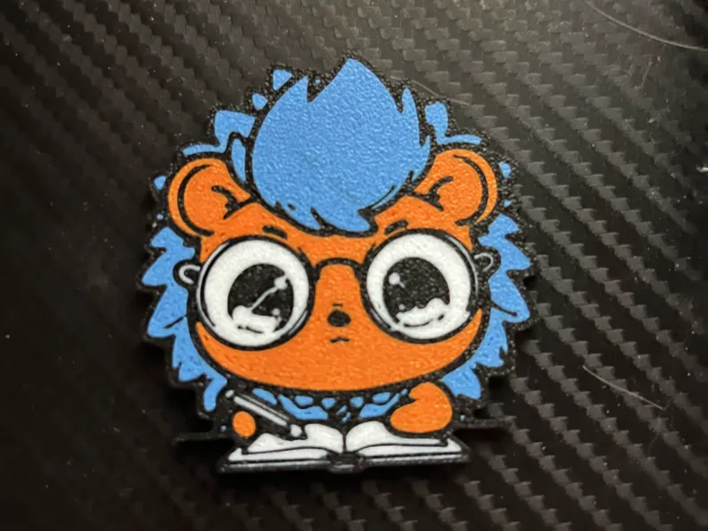 Magnet reading hedgehog