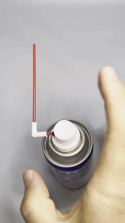 WD-40一体喷管和盖子，使用无需再插拔