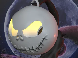 Jack Nightmare before christmas Lamp 