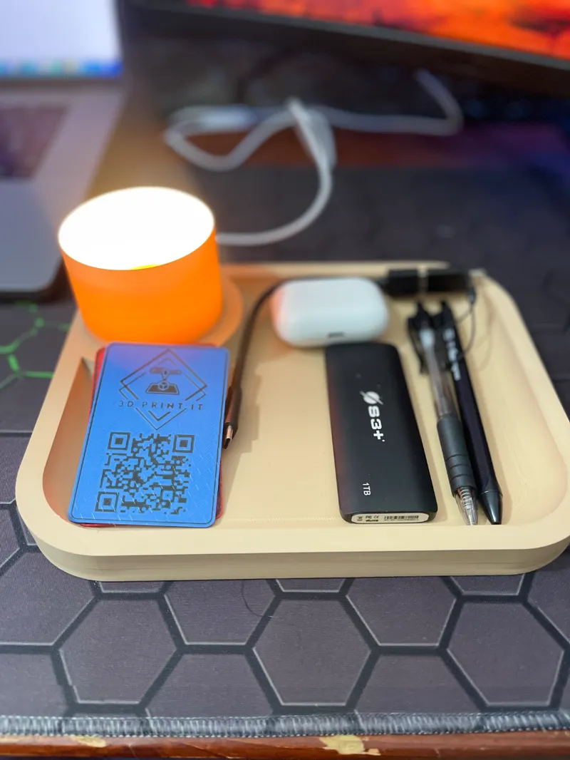 Minimal Desk TrayLamp