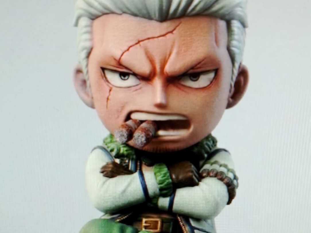 Chibi Smoker - One Piece Fan Art