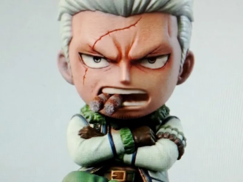 Chibi Smoker - One Piece Fan Art