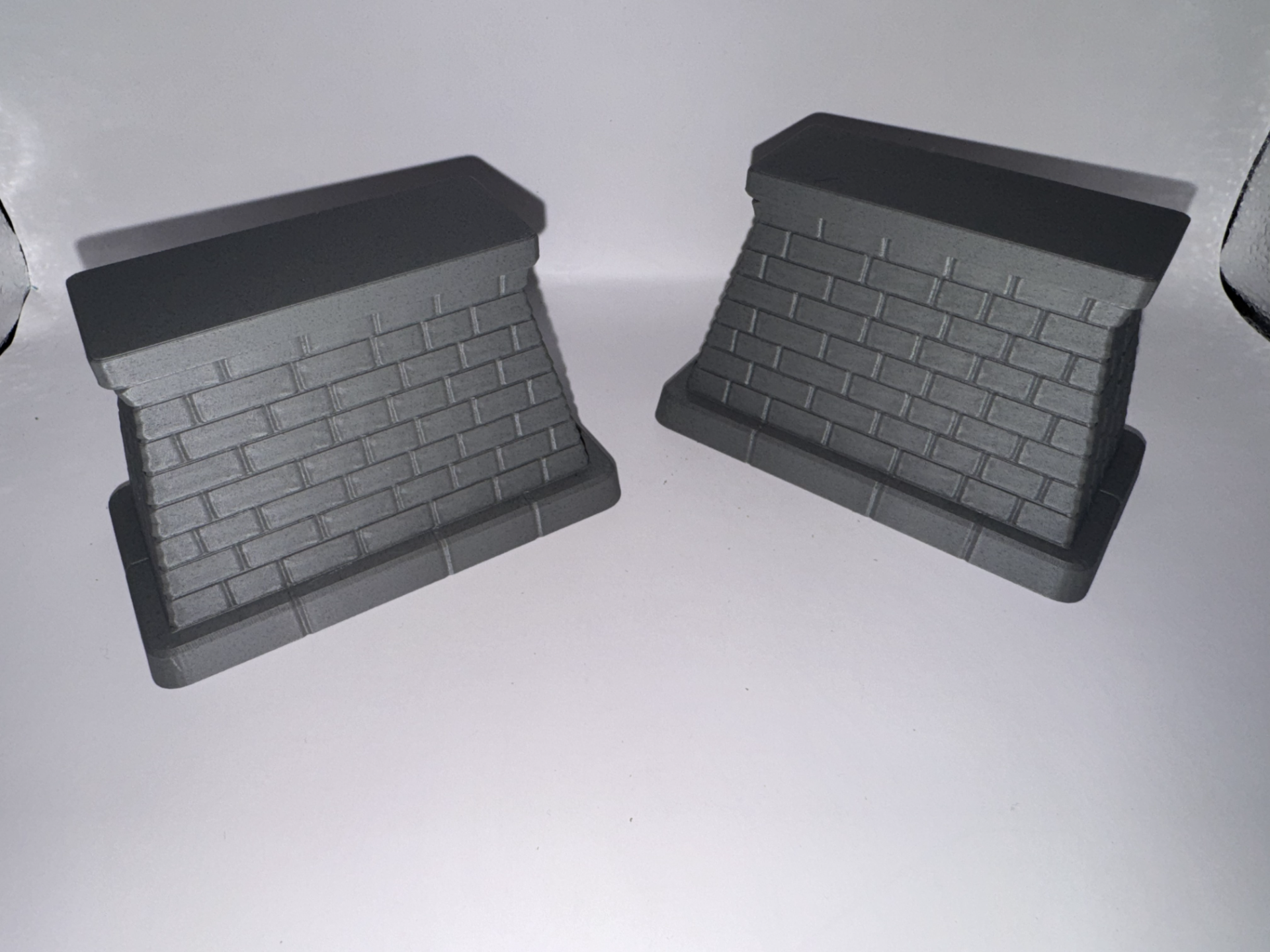 HO Scale Bridge Piers - Single & Double Track