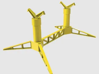 Estes modle rocket stand