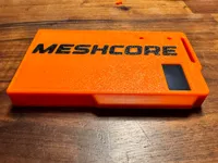 meshcore logo / no logo - 0.16mm layer, 5 walls, 15% infill