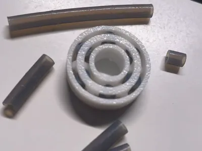Teflon Tube Ball Bearing 608
