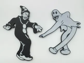 Koko The Clown & Ghost Dancing Magnets