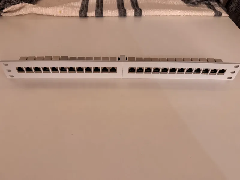 19 Inch Rack Keystone Patch Panel 