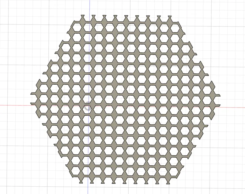 Hexagonal Coaster