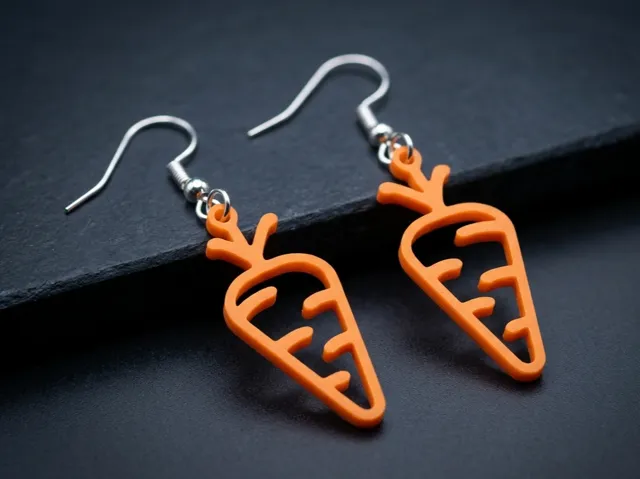 Earrings - 076 - Easy Print - Free