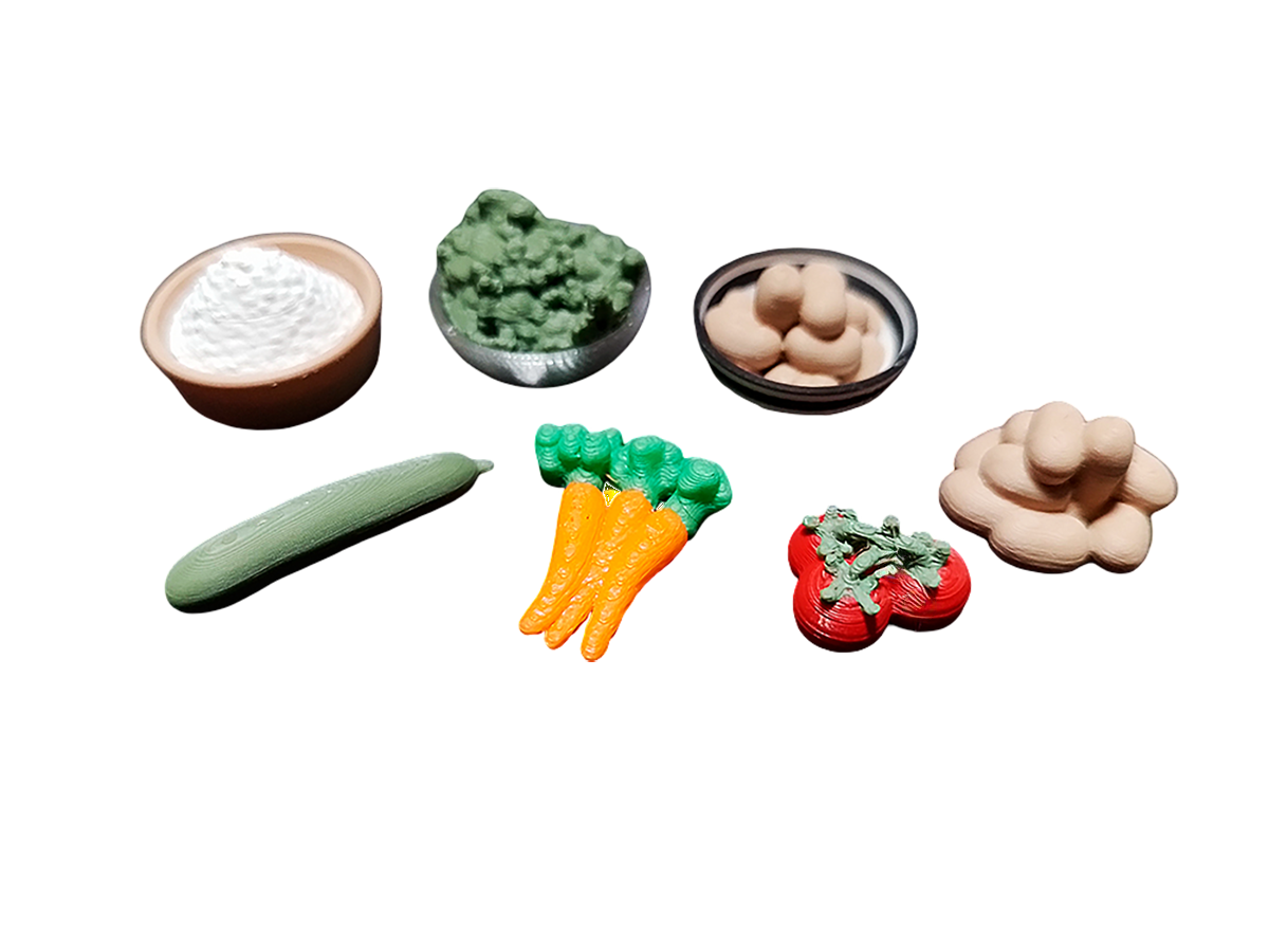 Miniatura 2 do modelo 3D WLM - Vegetables Pack I