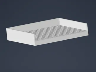 Große Abtropfwanne 250mm x 250mm