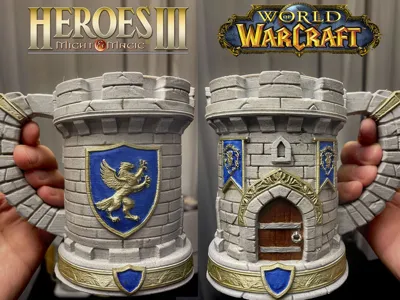 Stormwind / HoMM3 Castle Cup /Can holder