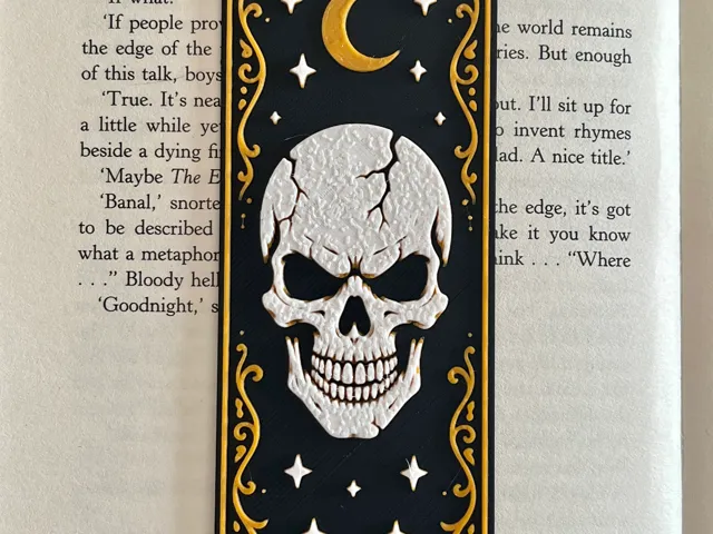 Skull Bookmark