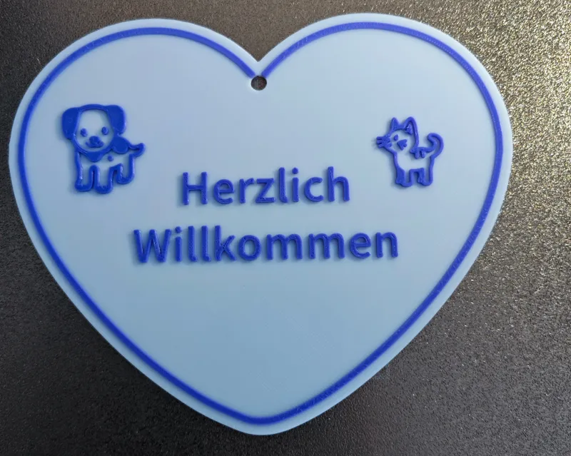Herzlichwilkommen Herz