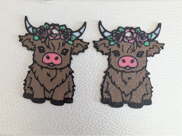 Highland Cow Earrings