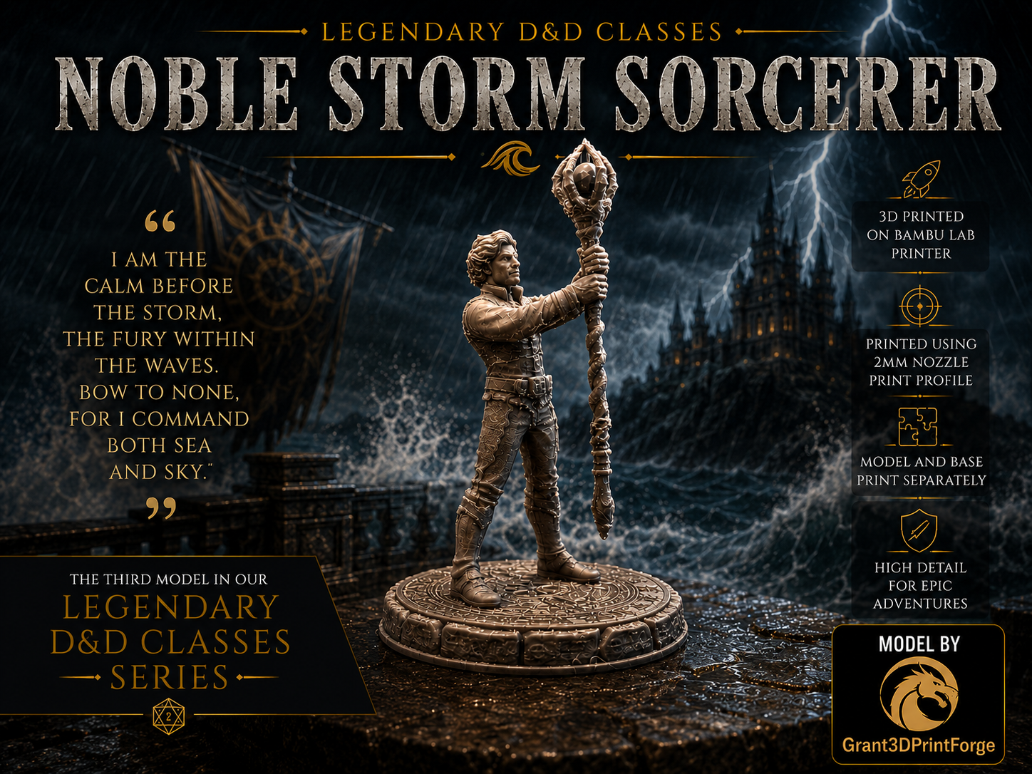 Sorcerer - Noble Storm Sorcery