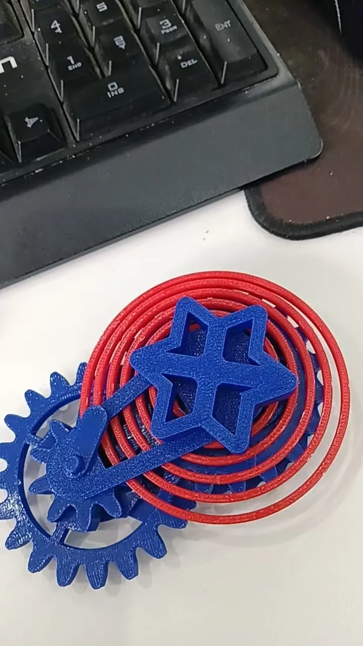 Miniatura 2 do modelo 3D 解压--机械玩具--聚会选择器